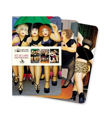 Beryl Cook Set of 3 Mini Notebooks by Flame Tree Studio