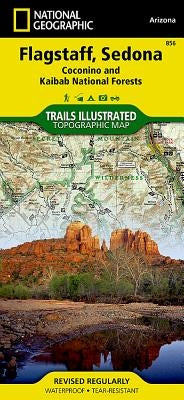 Flagstaff, Sedona Map [Coconino and Kaibab National Forests] by National Geographic Maps