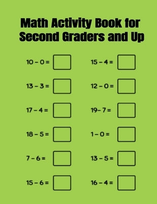 Math Activity Book for Second Graders and Up by Inc, Donfrancisco
