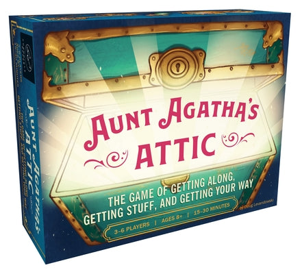 Aunt Agatha's Attic: The Game of Getting Along, Getting Stuff, and Getting Your Way (Fun and Fast Family Card Game, Quick and Easy Negotiat by Levandowski, Doug