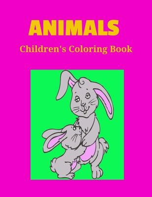 Animals: Children's Coloring Book by Carr, Kim