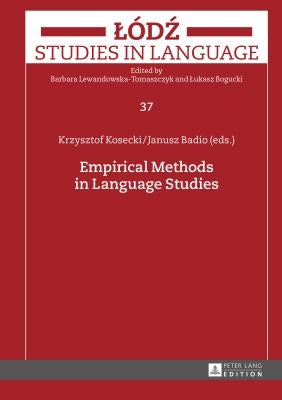 Empirical Methods in Language Studies by Bogucki, Lukasz