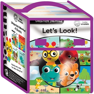 Baby Einstein: Little First Look and Find 4 Books by Pi Kids