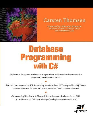 Database Programming with C# by Thomsen, Carsten