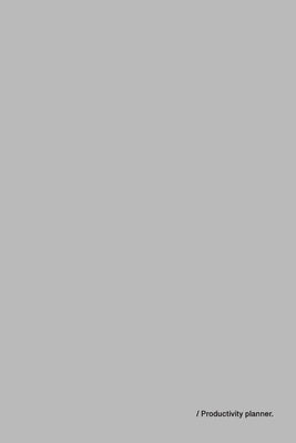 Productivity Planner 2024 - Grey by Prince, C.