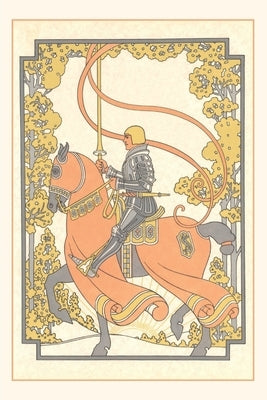 Vintage Journal Art Nouveau Knight on Charger by Found Image Press