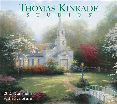 Thomas Kinkade Studios(r) 2027 Deluxe Wall Calendar with Scripture by Kinkade, Thomas