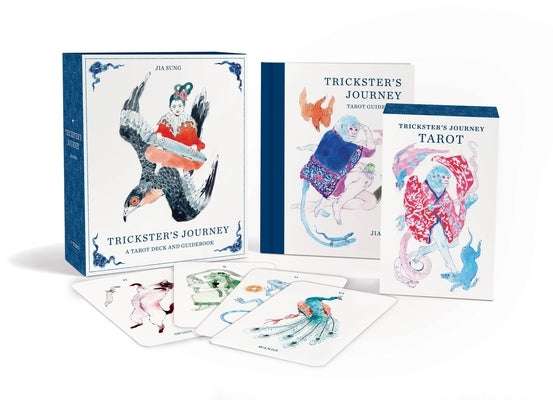 Trickster's Journey: A Tarot Deck and Guidebook by Sung, Jia