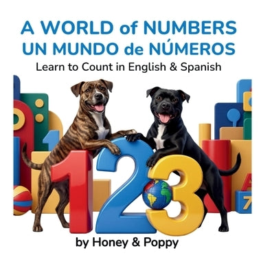 A World of Numbers - Un Mundo de Números: Learn to Count in English and Spanish by Honey and Poppy