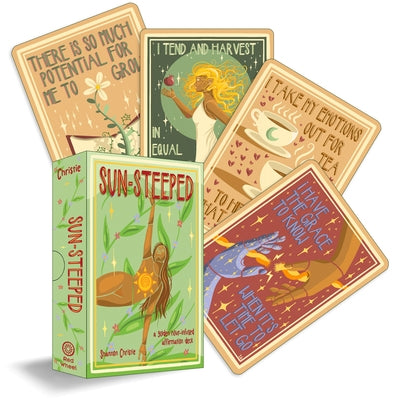 Sun-Steeped: A Golden Hour-Infused Affirmation Deck (54 Full-Color Cards and 64-Page Full-Color Guidebook) by Christie, Shannon
