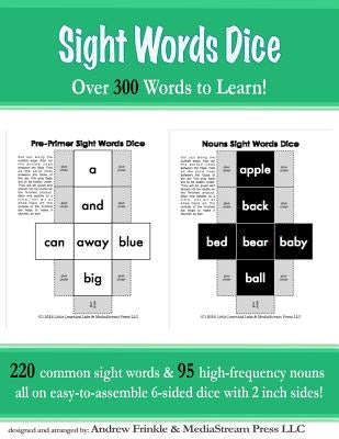 Sight Words Dice: Over 300 Sight Words to Learn by Frinkle, Andrew