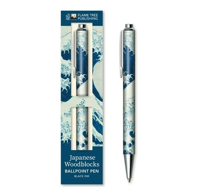 Katsushika Hokusai: The Great Wave Boxed Decorative Ballpoint Pen by Flame Tree Studio