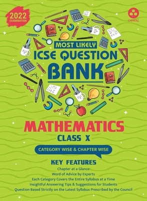 Most Likely Question Bank - Mathematics: ICSE Class 10 for 2022 Examination by Oswal