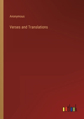 Verses and Translations by Anonymous