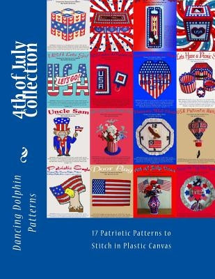4th of July Collection: 17 Patriotic Patterns in Plastic Canvas by Patterns, Dancing Dolphin