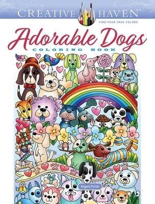 Creative Haven Adorable Dogs Coloring Book by Porter, Angela