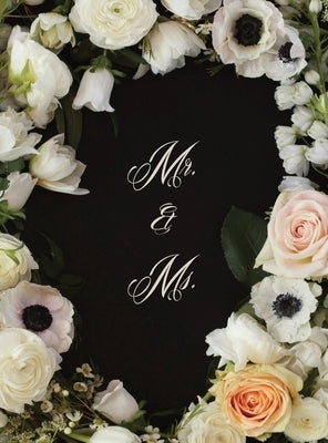 Mr. & Ms. Flowered Wedding Guest Book by Something Blue Guest Books