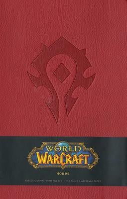 World of Warcraft Horde Hardcover Ruled Journal (Large) by Blizzard Entertainment