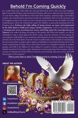 Crowned for Purpose! Anointed for Promise by Chavis, Mya A.