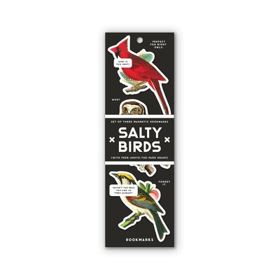 Salty Birds Magnetic Bookmark Set by Brass Monkey, Brass