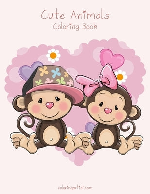 Cute Animals Coloring Book 1 by Snels, Nick