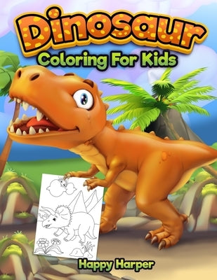 Dinosaur Coloring Book by Hall, Harper