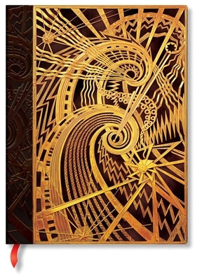 The Chanin Spiral Ultra Lined Hardcover Journal, 144pg, 120gsm by Paperblanks (New York Deco) by Paperblanks