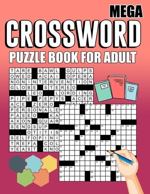 Crossword puzzle for adult: Entertain your mind with this crossword puzzle book by L. King, Charlie