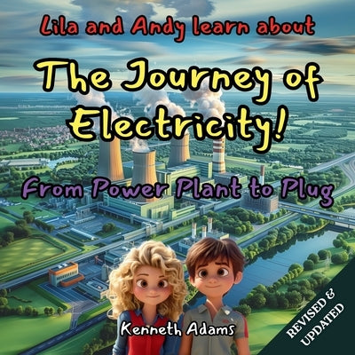 Lila and Andy learn about The Journey of Electricity: From Power Plant to Plug, A Young Electrical Engineer's Guide to Power Generation by Adams, Kenneth