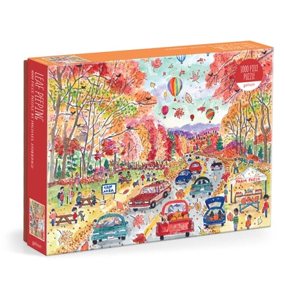 Michael Storrings Leaf Peeping 1000 Piece Puzzle by Galison, Galison