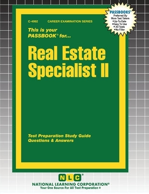 Real Estate Specialist II by Passbooks