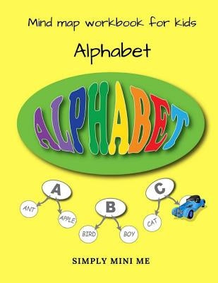 Mind map workbook for kids - Alphabets by Me, Simply Mini