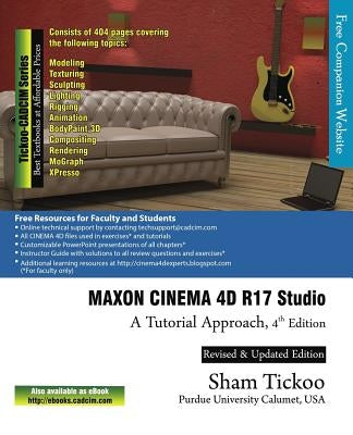 MAXON CINEMA 4D R17 Studio: A Tutorial Approach by Technologies, Cadcim