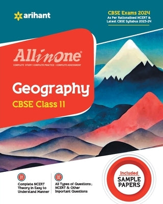 All In One Class 11th Geography for CBSE Exam 2024 by Sultan, Farah