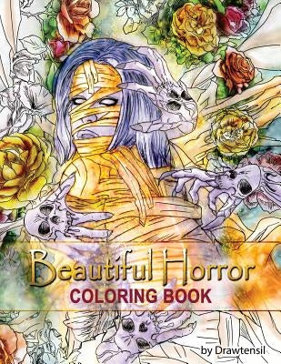 Beautiful Horror Coloring Book by Drawtensil