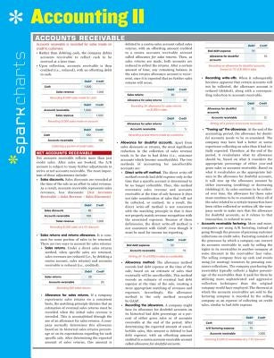 Accounting II Sparkcharts: Volume 3 by Sparknotes