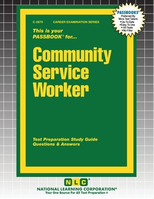 Community Service Worker by Passbooks