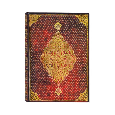 Golden Trefoil MIDI Unlined Hardcover Journal, 240pg, 120gsm by Paperblanks (Golden Trefoil) by Paperblanks