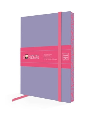 Lilac Pink Artisan Paperback Notebook by Flame Tree Studio
