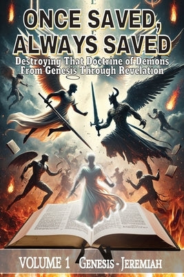 Once Saved Always Saved: Destroying That Doctrine of Demons from Genesis Through Revelation 6x9, Pages 506 Study for Doctrine, Salvation Assurance, & by Lakins, Brian