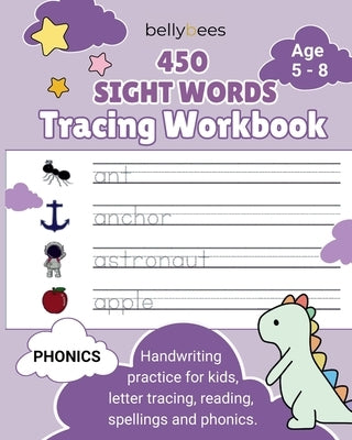 450 Sight Words Tracing Workbook by Wijewickrama, Rohanthi