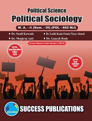 Political Sociology(M.A, Sem-III) SPPU-Text(English) by Kawade, Sunil