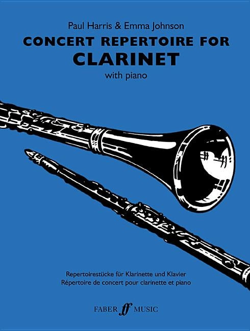Concert Repertoire for Clarinet by Harris, Paul