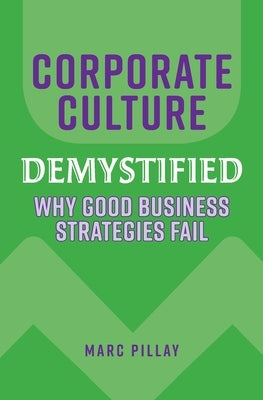 Corporate Culture Demystified: Why Good Business Strategies Fail by Pillay, Marc