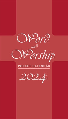 Word and Worship Pocket Calendar 2024 by Lavorne, Roberta