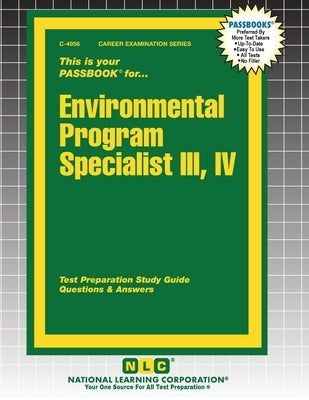 Environmental Program Specialist III, IV by Passbooks