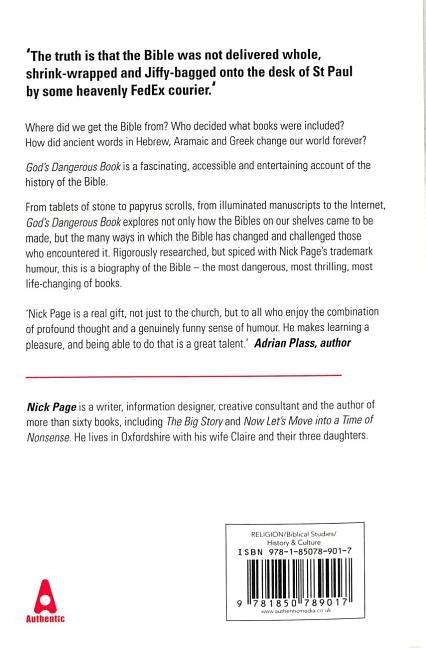 God's Dangerous Book: The Surprising History of the World'd Most Radical Book by Page, Nick