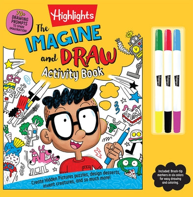 The Imagine and Draw Activity Book by Highlights