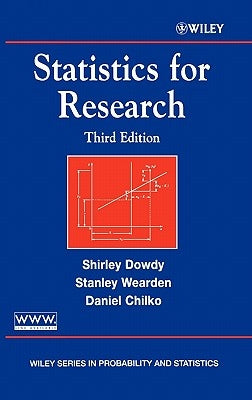 Statistics for Research by Dowdy, Shirley