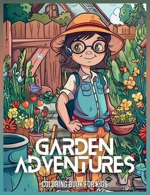 Garden Adventures Coloring Books For Kids by Press, Clear House